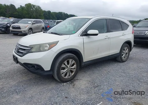 2012 Honda Cr-V Ex-L из США, поврежденный, VIN 5J6RM4H78CL003035